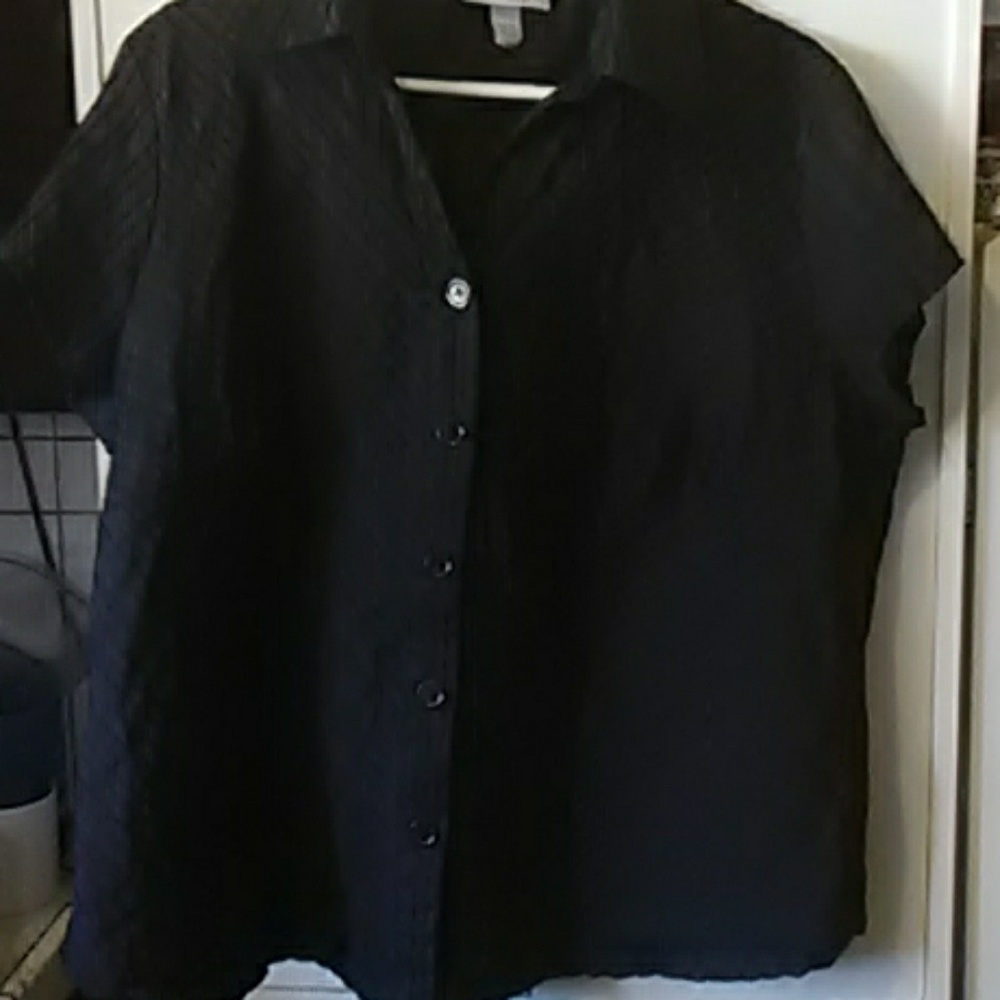 🌻Dress barn short sleeve blouse